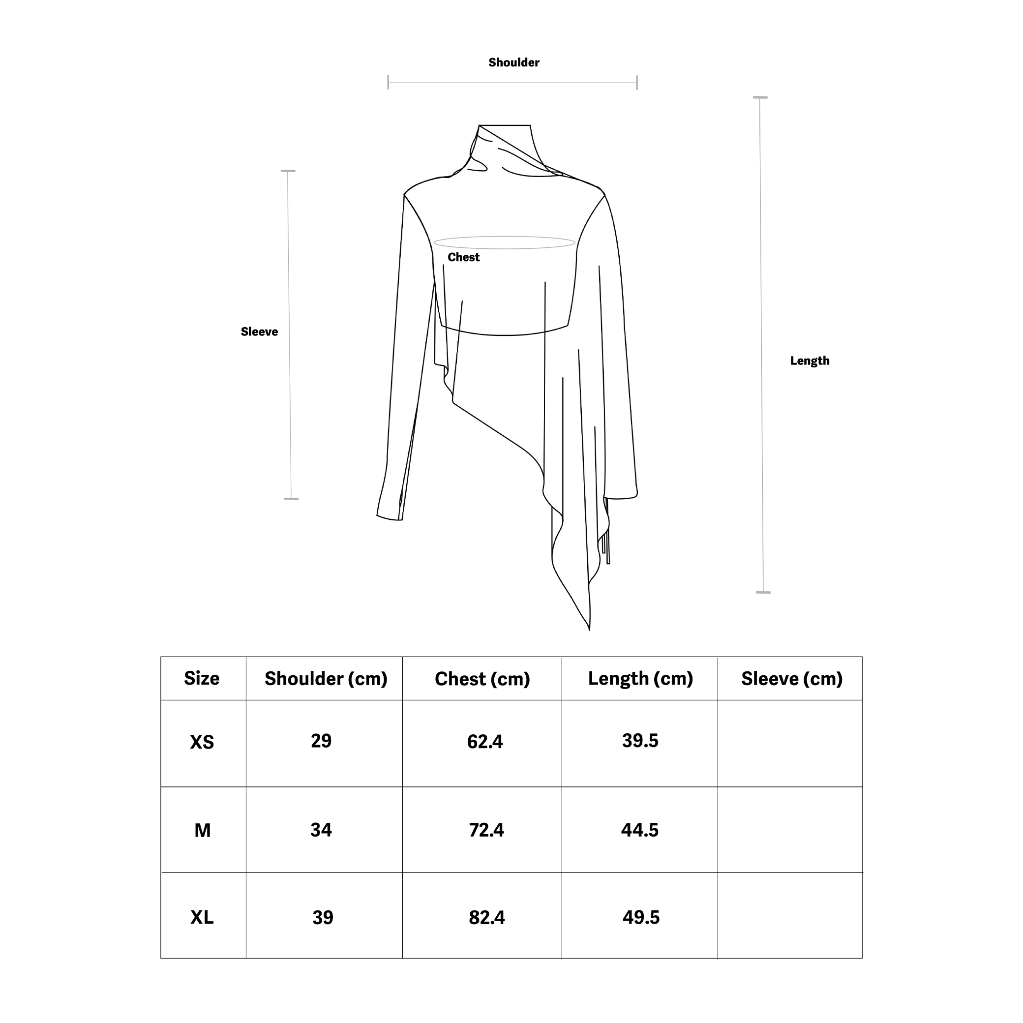 Asymmetric Double-Layered Diagonal Sheer Chiffon - Avant Gardist