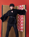 Deconstructed Kimono Sleeve Tie Sweater - Avant Gardist
