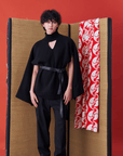Deconstructed Kimono Sleeve Tie Sweater - Avant Gardist