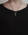 Eternal - Silver necklace with original clasp - Avant Gardist