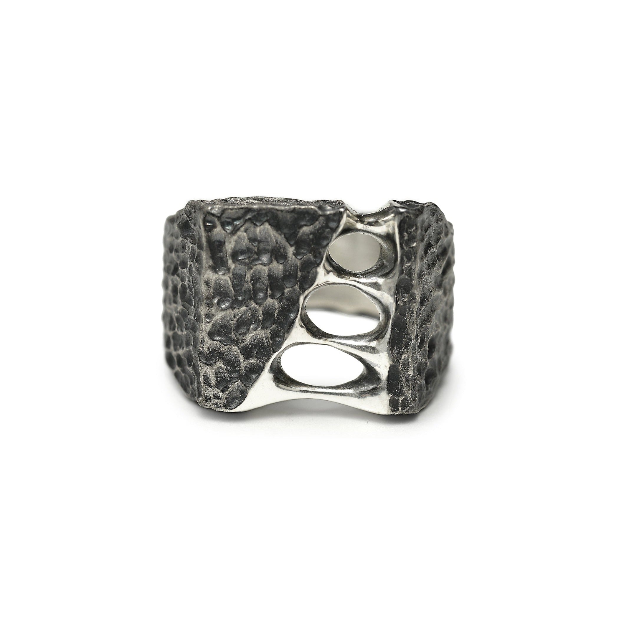 Eternal - Square sterling silver signet ring