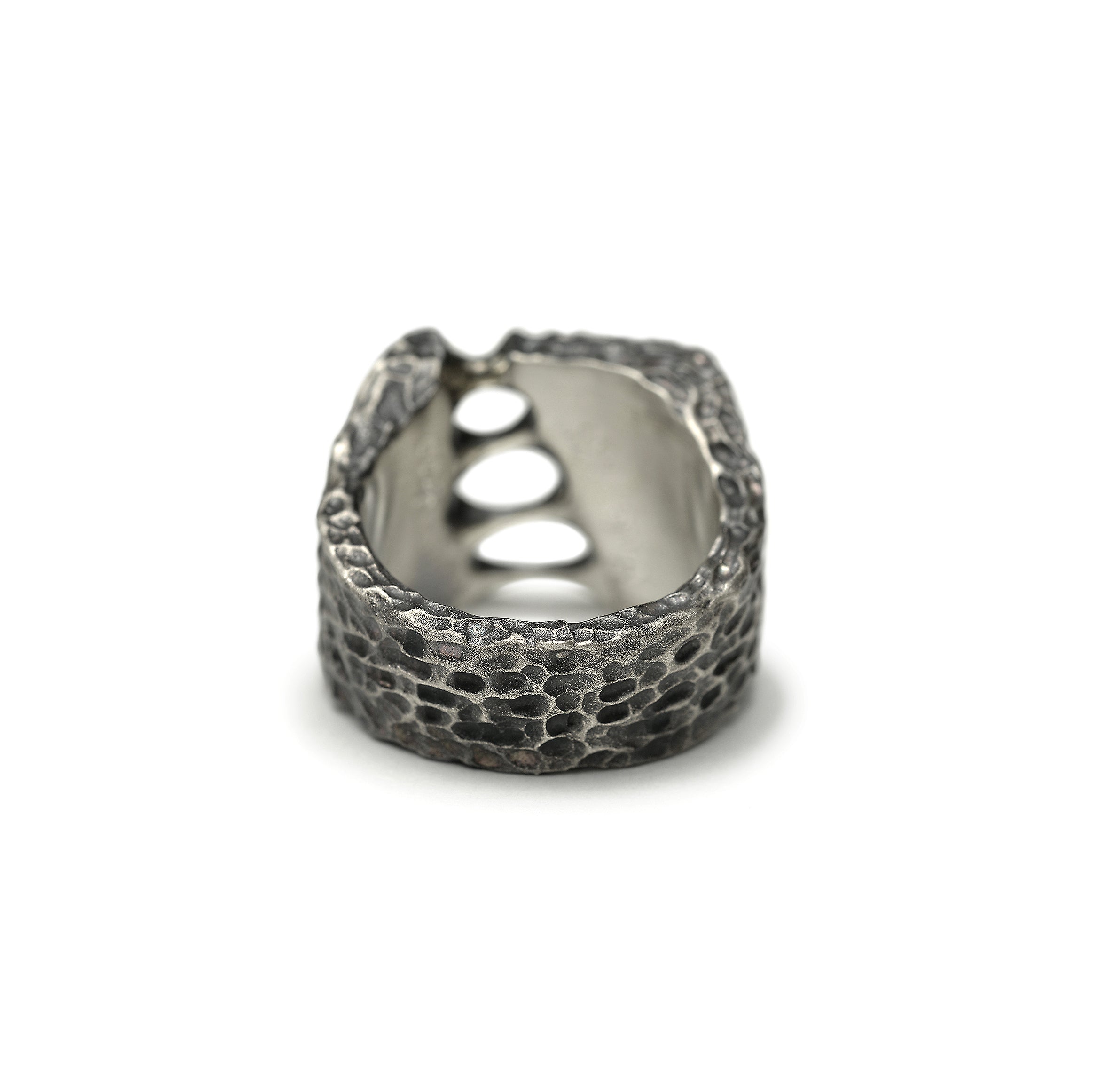 Eternal - Square sterling silver signet ring