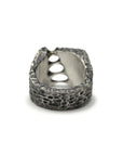 Eternal - Square sterling silver signet ring