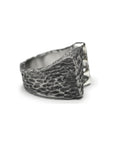 Eternal - Square sterling silver signet ring