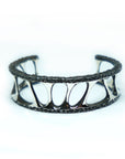 Eternal - Thick sterling silver bracelet