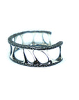 Eternal - Thick sterling silver bracelet