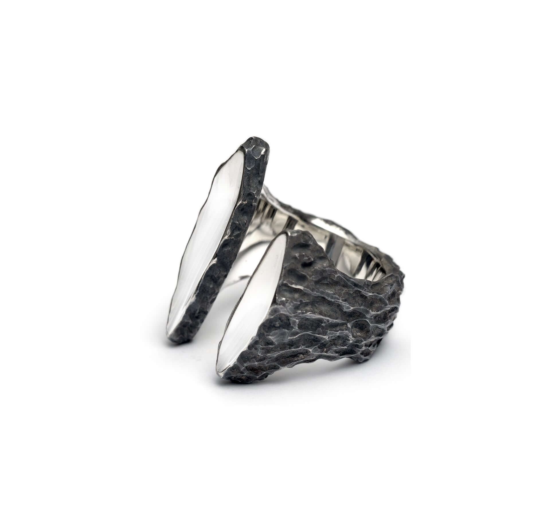 afterglow - sterling silver bold ring