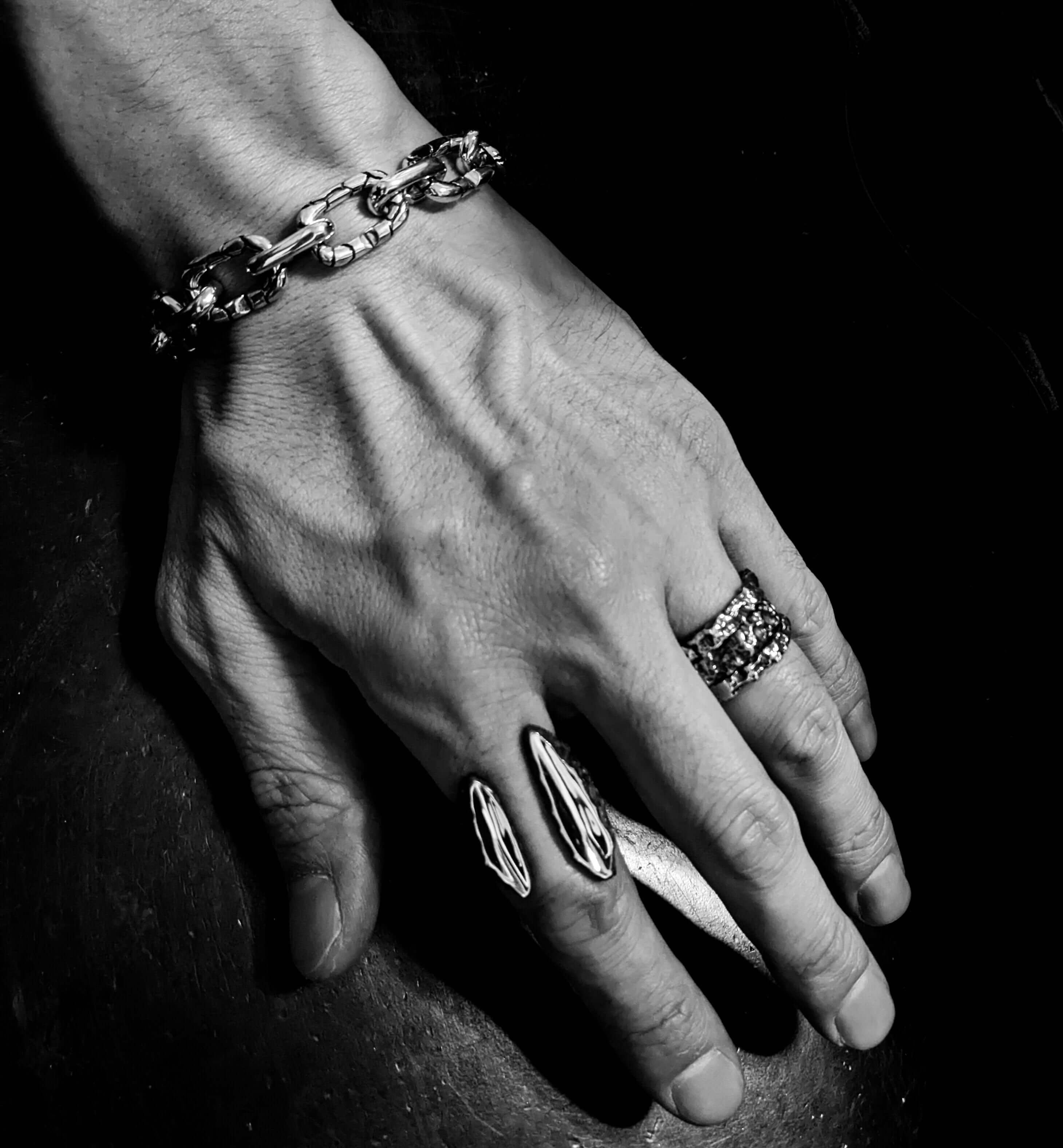 afterglow - sterling silver bold ring