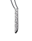 cracks - silver necklace - Avant Gardist