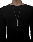 cracks - silver necklace - Avant Gardist