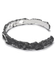 erosion - sterling silver bracelet - Avant Gardist