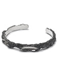 erosion - sterling silver bracelet - Avant Gardist