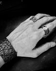 essence - sterling silver bold ring - Avant Gardist