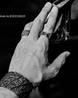 fusion - sterling silver combination ring - Avant Gardist