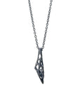 hollows - Silver necklace with original clasp - Avant Gardist
