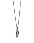 hollows - Silver necklace with original clasp - Avant Gardist