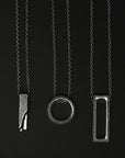 metamorphosis - Silver necklace with original clasp - Avant Gardist