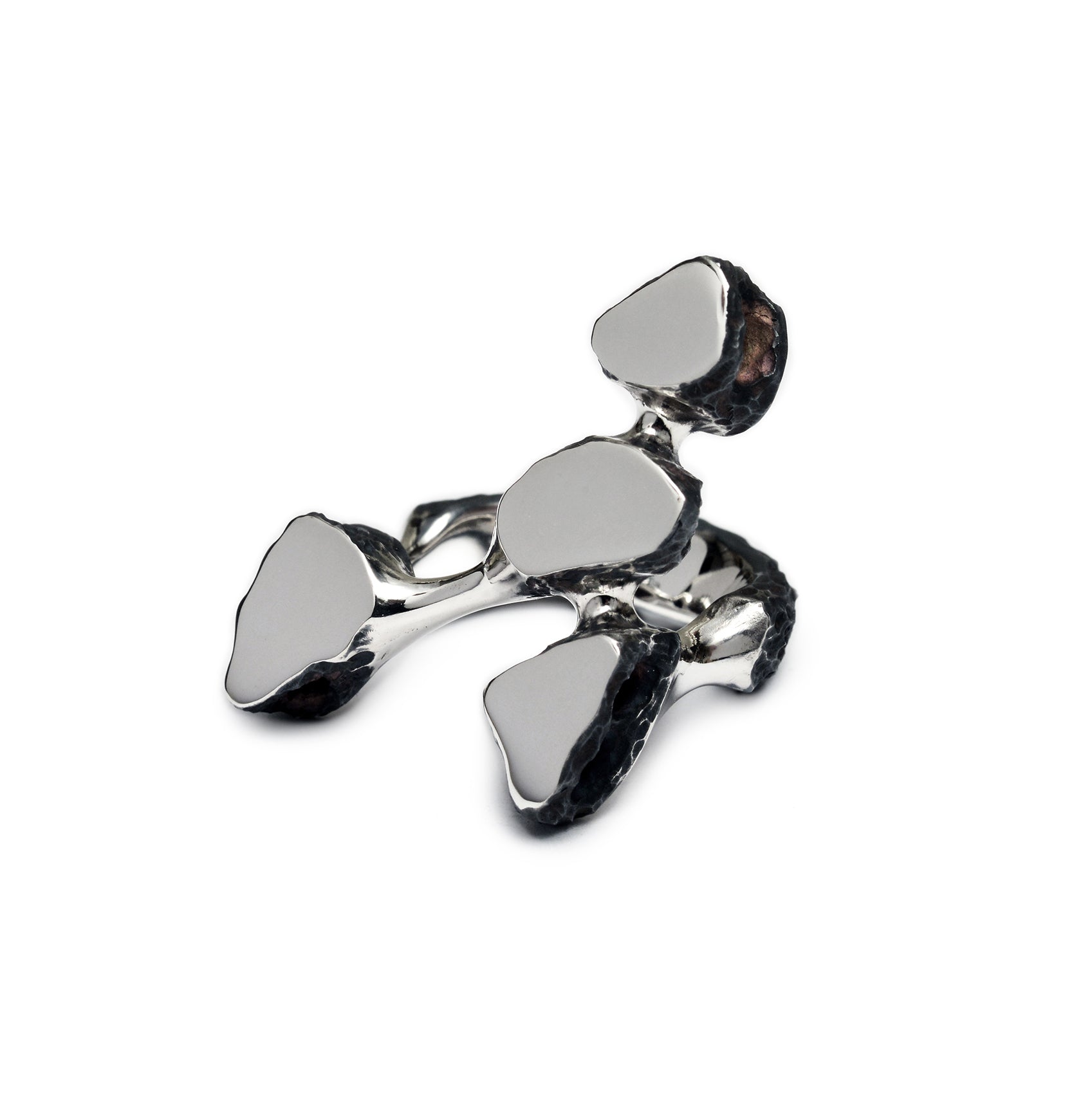 metamorphosis - sterling silver unique ring - Avant Gardist