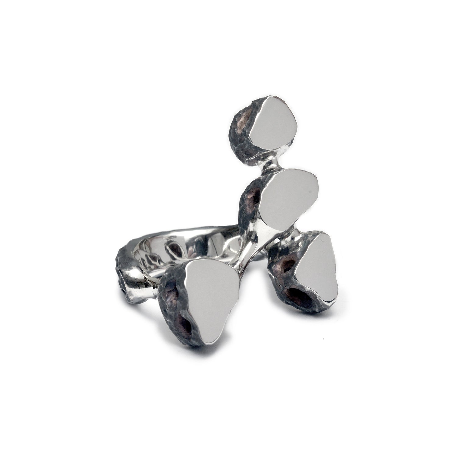 metamorphosis - sterling silver unique ring - Avant Gardist