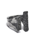 weathering - sterling silver bold ring - Avant Gardist