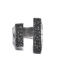 weathering - sterling silver bold ring - Avant Gardist