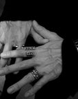 weathering - sterling silver bold ring - Avant Gardist