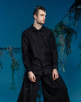 Deconstructed Collar Tie Shirt - Avant Gardist