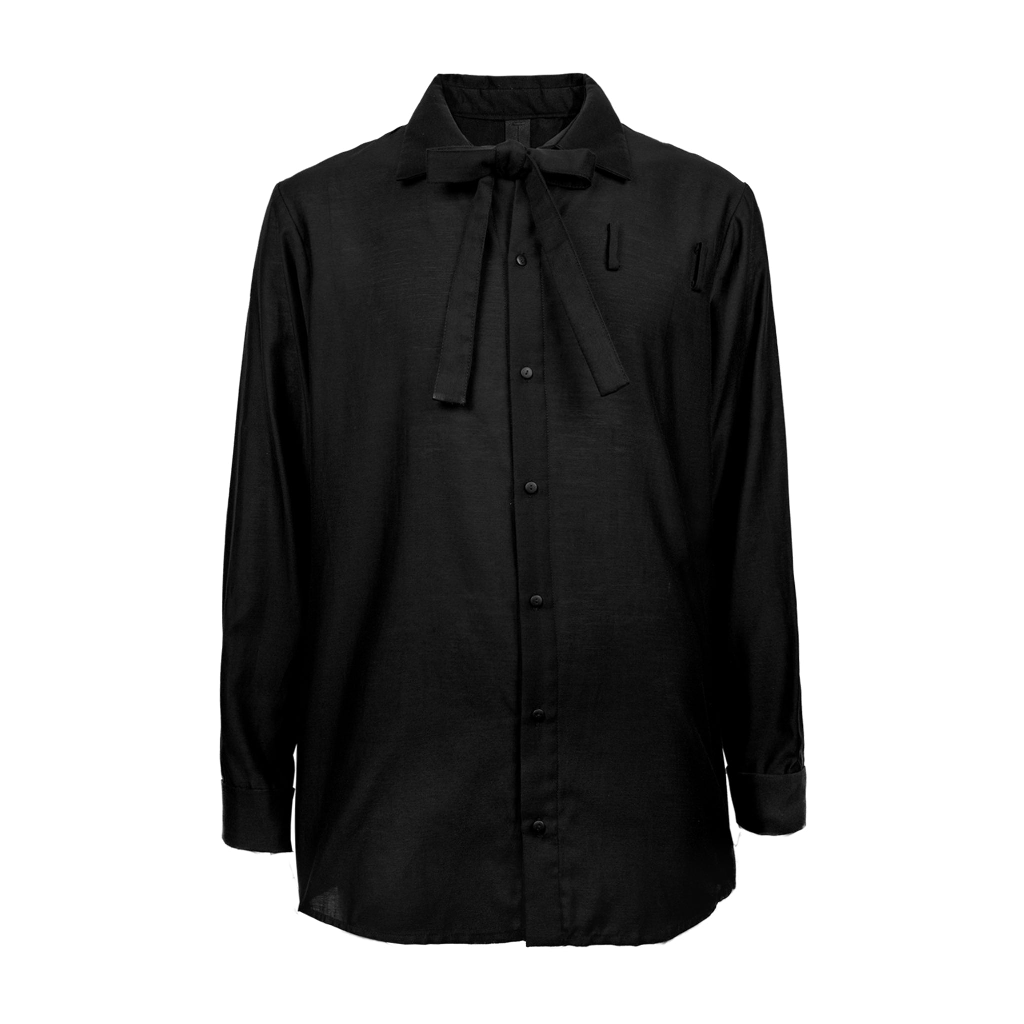Deconstructed Collar Tie Shirt - Avant Gardist