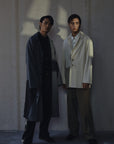 Patchwork Woollen Blend Coat - Avant Gardist
