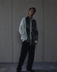 Print - White Patchwork Shirt