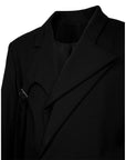 Deconstructed Double-Layer Lapel Suit Jacket - Avant Gardist