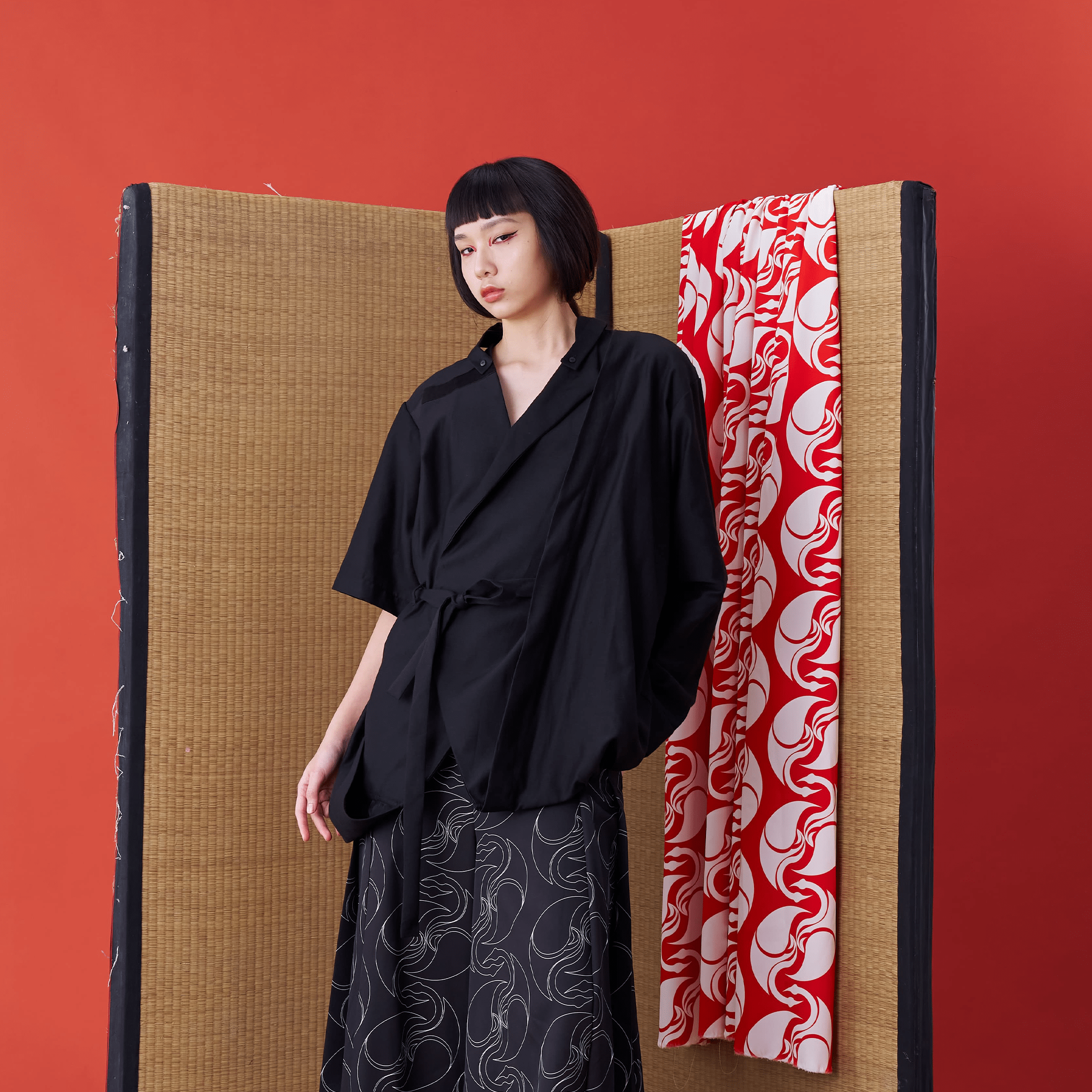 Deconstructed Japanese Double-Layer Shirt