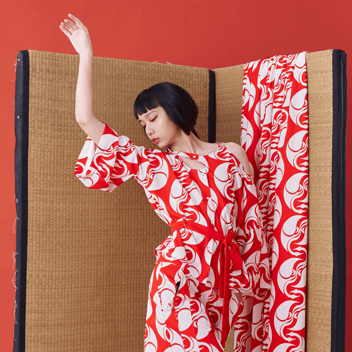 soshiotsuki kamon tieセット SOSHIOTSUKI(ソウシオオツキ)のSILK KAMON TIEの通販｜PALETTE