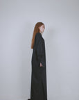 Black Wool Dual Shirt