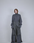 Grey Dual Cotton Shirt