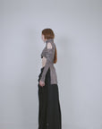 Black Wool Buttoned Trousers