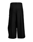 Single-Leg Deconstructed Japanese Wide Shorts