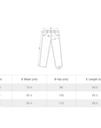 Single-Leg Deconstructed Japanese Wide Shorts