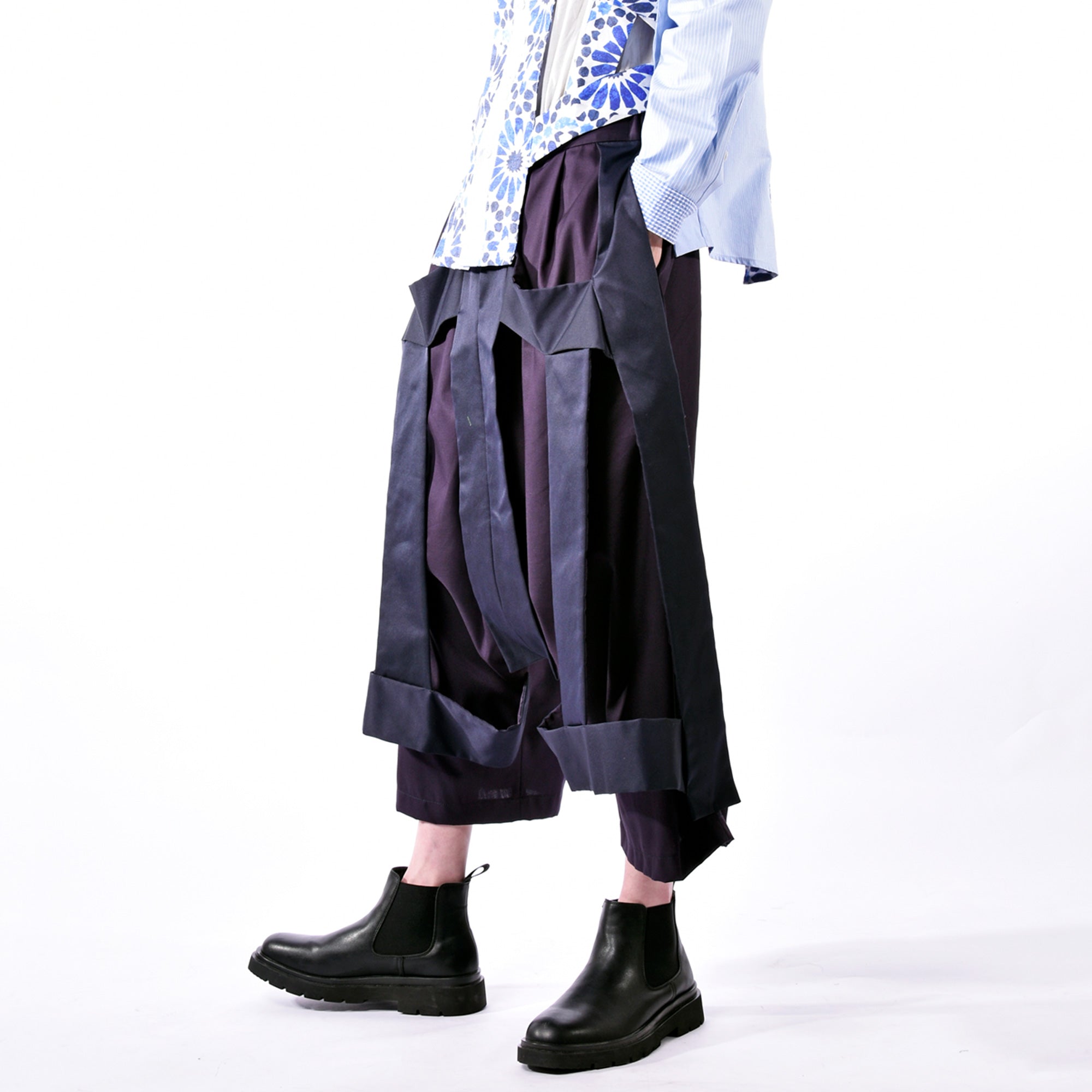 Pants - Tape Up and Drop Down