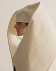 NARRATIVE 4-way transforming piece: dress/headpiece/scarf