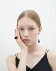 String Art Series - Diamond Coned Drop Earrings - Avant Gardist