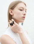 Infinity Art Series - Beads in Infinite Cuboids Ring - Avant Gardist