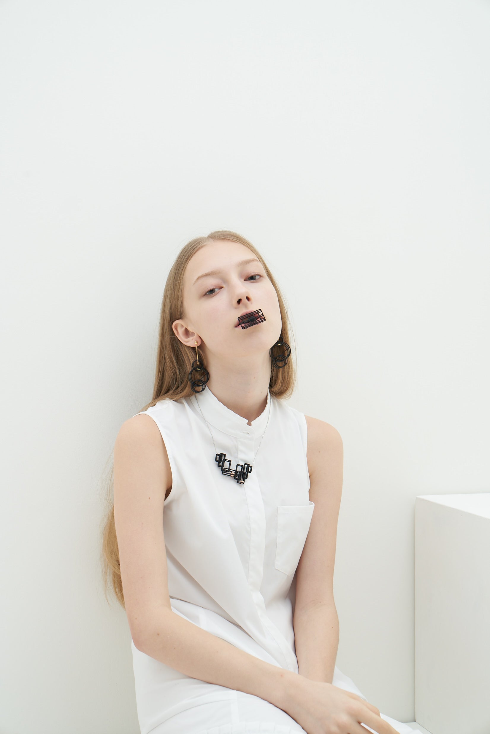 Infinity Art Series - Beads in Infinite Cuboids Necklace - Avant Gardist