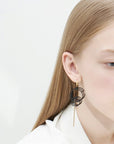 Infinity Art Series -Infinite Circles Drop Earrings - Avant Gardist