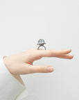 Infinity Art Series - Movable Ball in a platformed cage ring