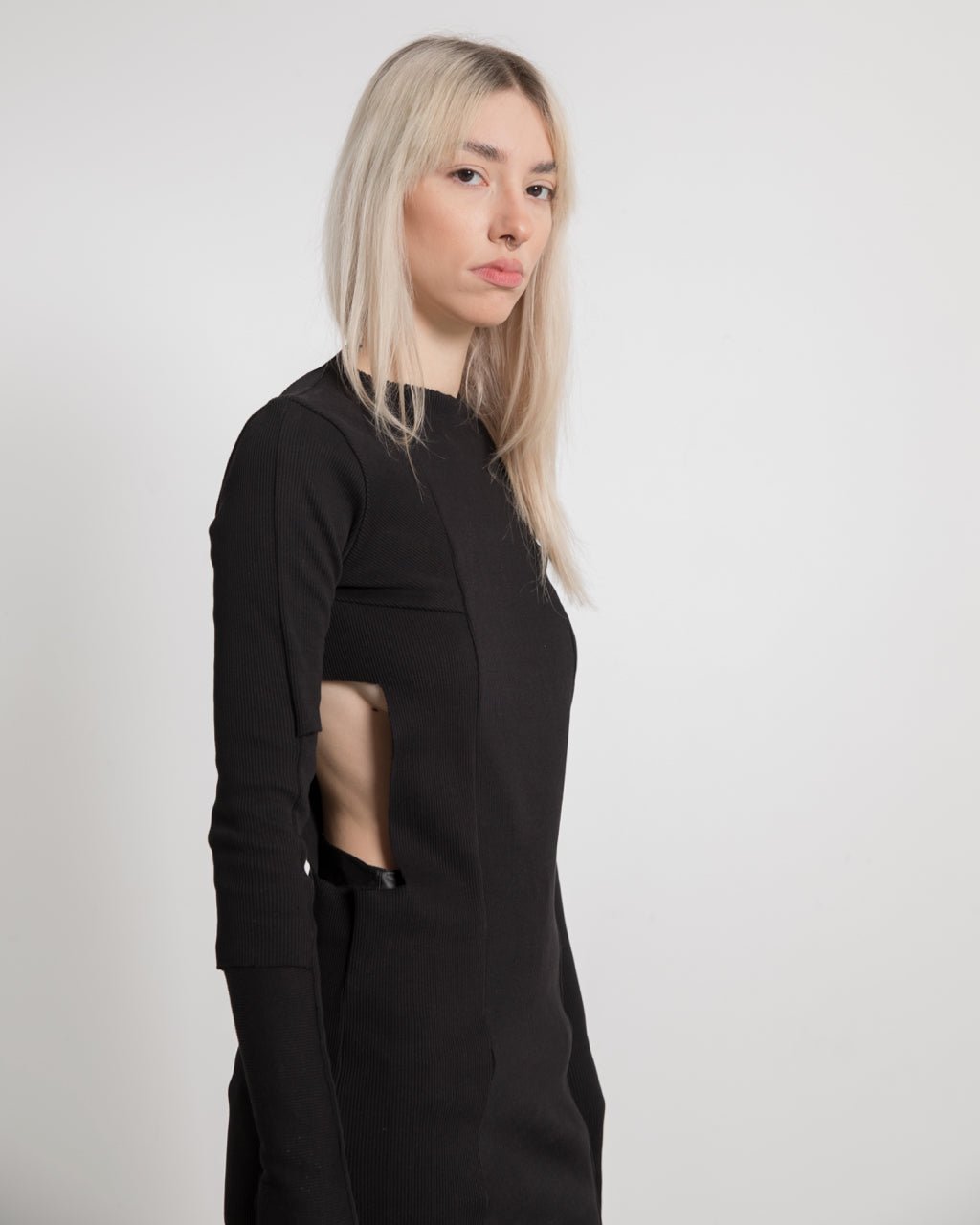 Double Cropped Long Blouse - Avant Gardist
