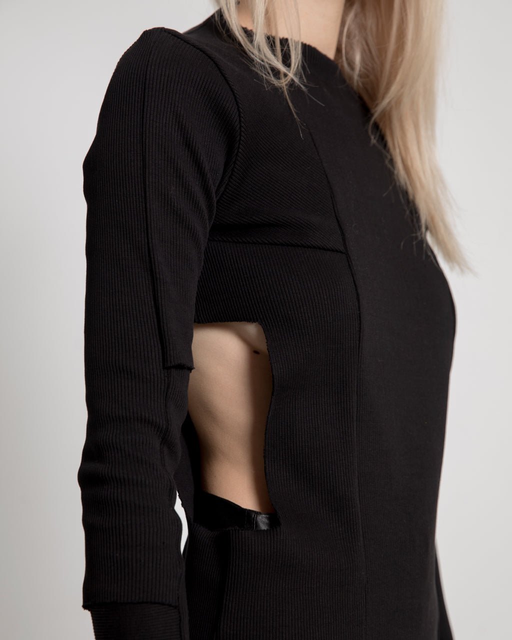 Double Cropped Long Blouse - Avant Gardist