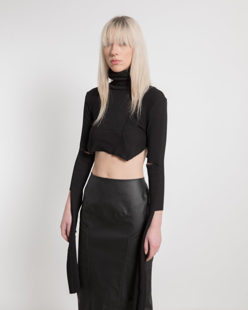 Geometric Long Skirt - Avant Gardist