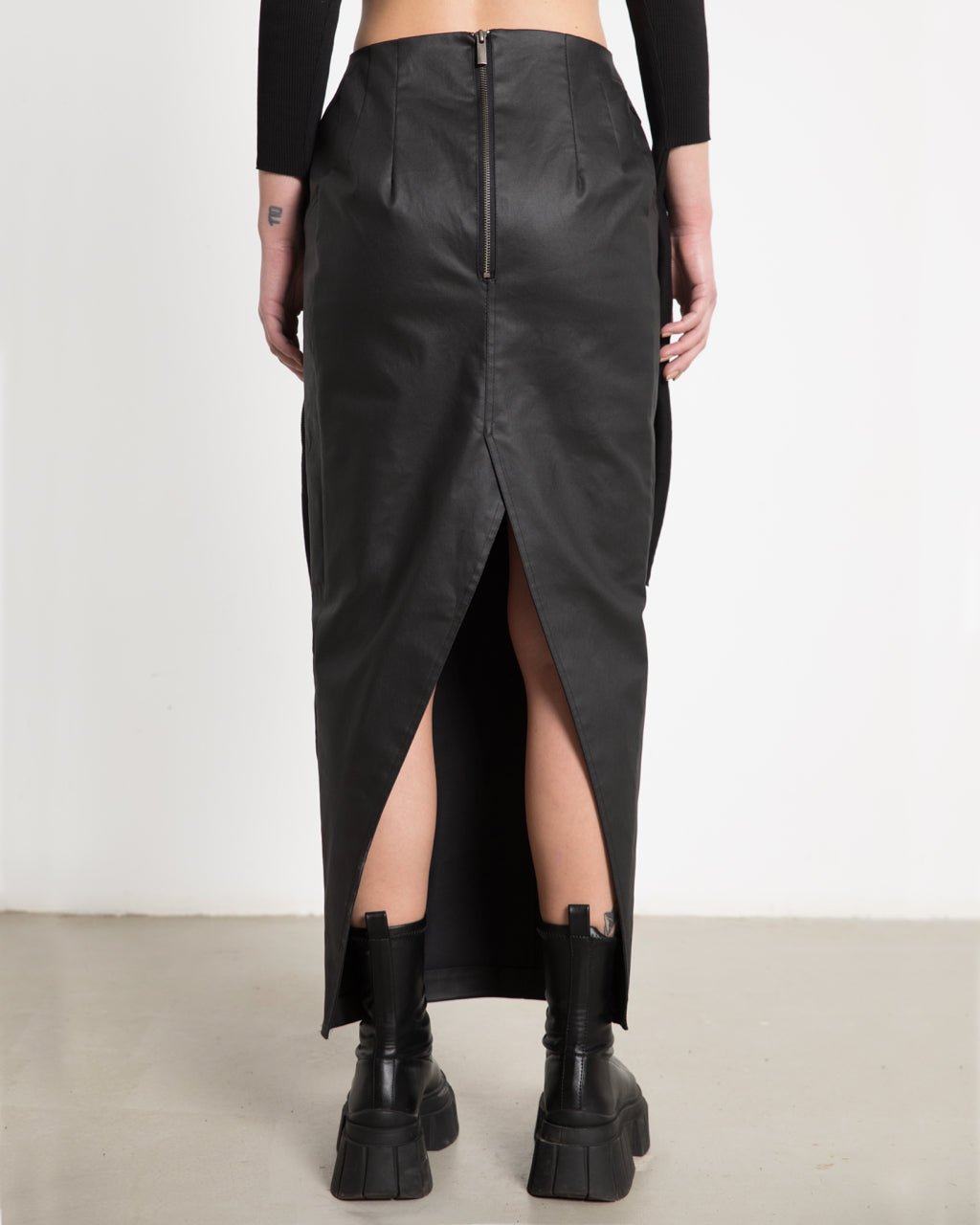 Geometric Long Skirt - Avant Gardist