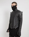 Men High Shoulder V Jacket - Avant Gardist
